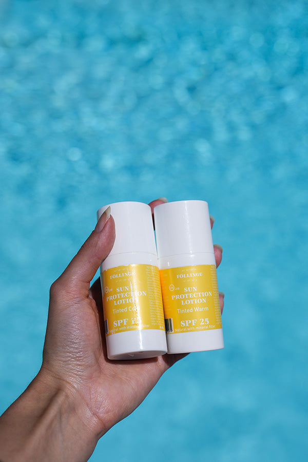 Föllinge Sun Protection Face Lotion Tinted SPF 25, Cold 30 ml