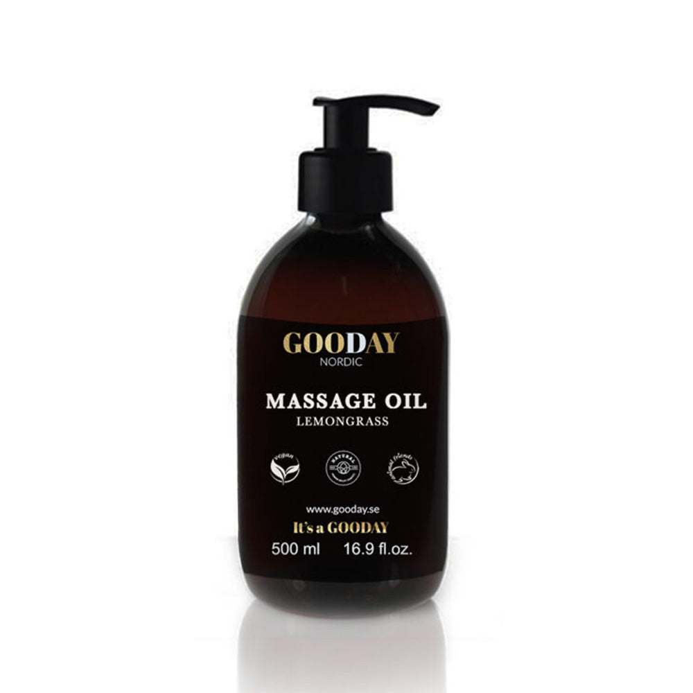 GOODAY Massage Oil Lemongrass, 500 ml