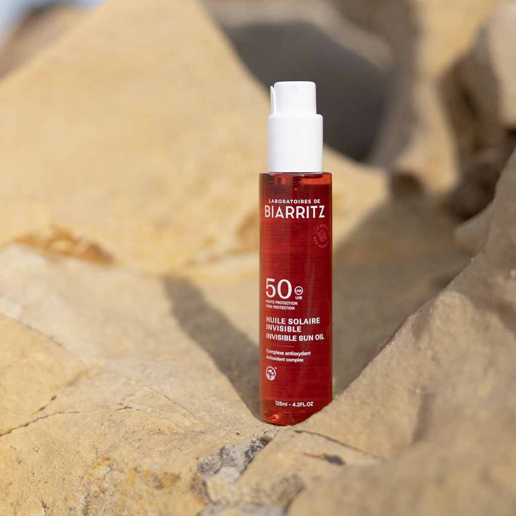 Laboratoires de Biarritz Suncare Invisible Oil SPF50, 125 ml