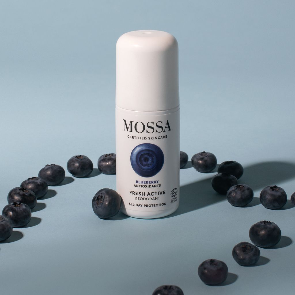 MOSSA Fresh Active Deodorant Roll-On, 50ml