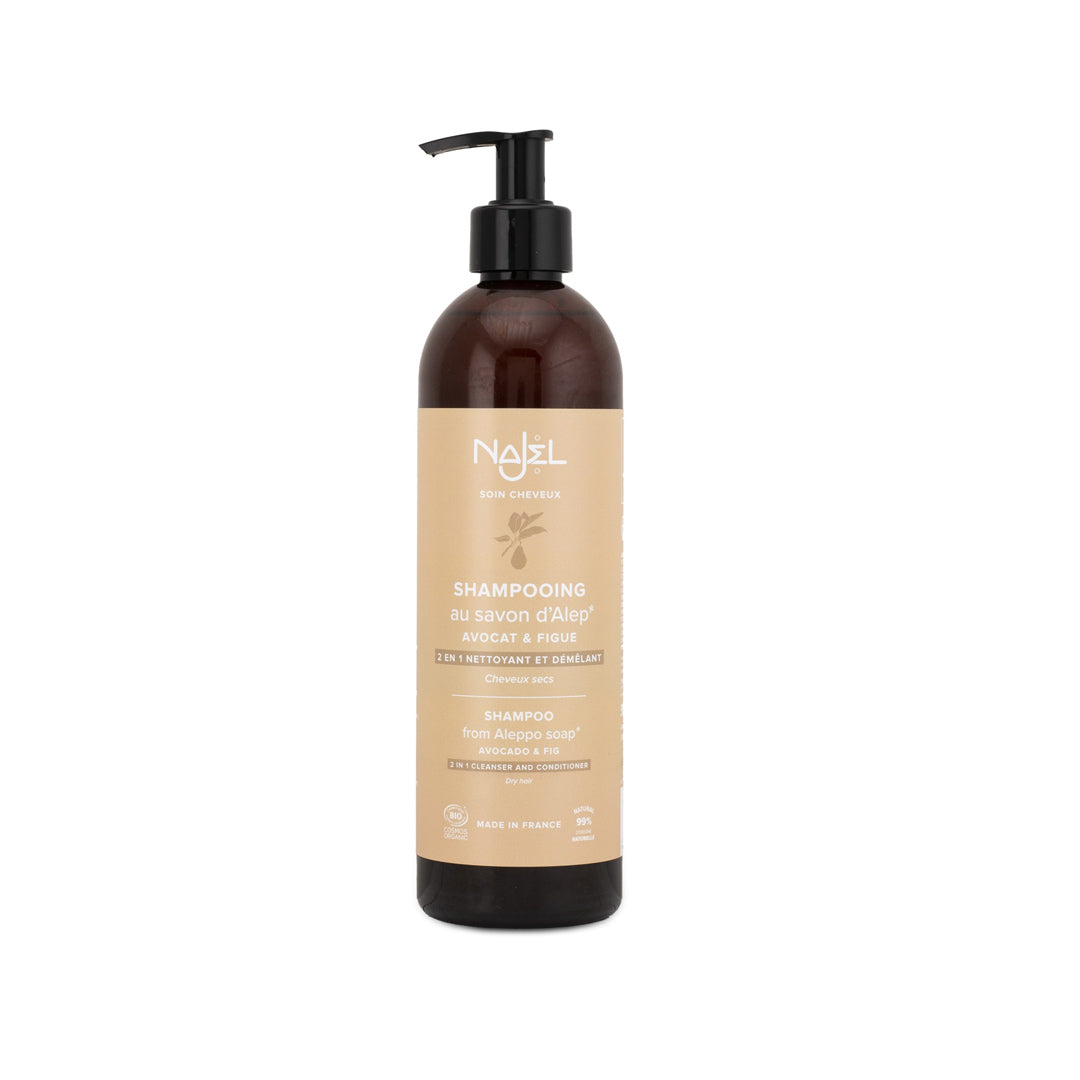 Najel Shampoo 2 in 1, Dry Hair, 500 ml