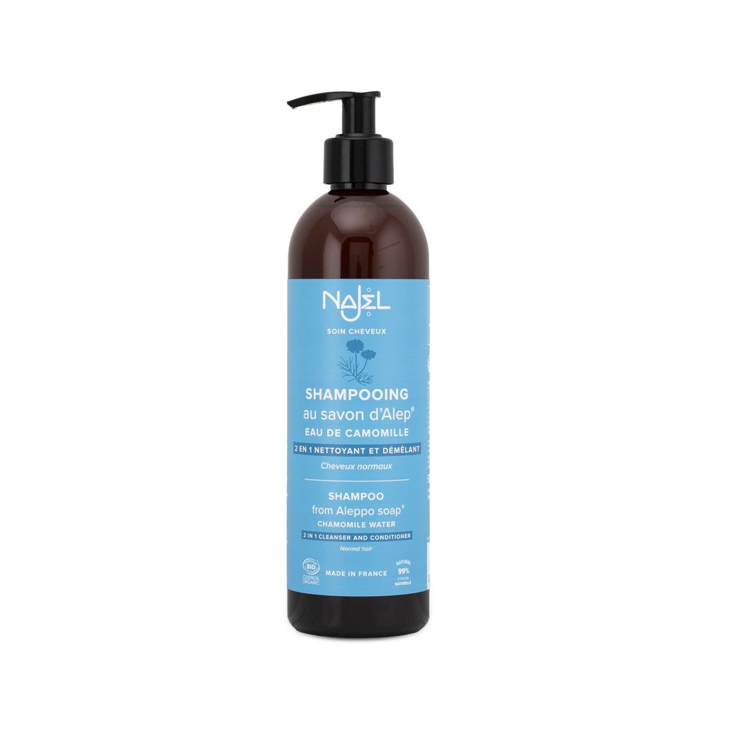 Najel Shampoo 2 in 1, Normal Hair, 500 ml