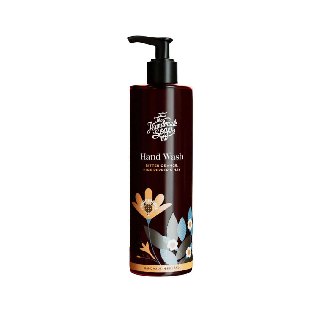 The Handmade Soap Co Hand Wash Bitter Orange, Pink Pepper &amp; Hay, 250ml