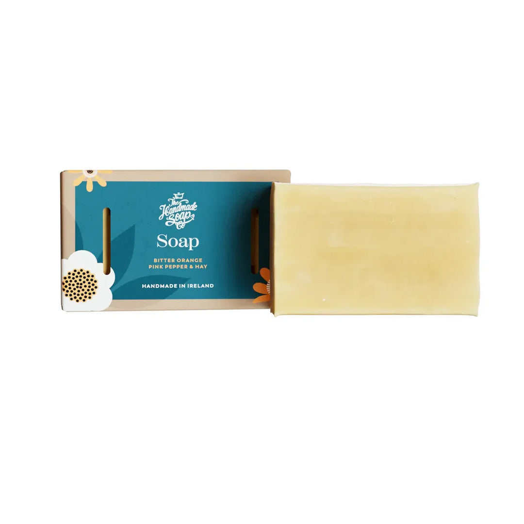The Handmade Soap Co Soap Bar Bitter Orange, Pink Pepper &amp; Hay, 100 g