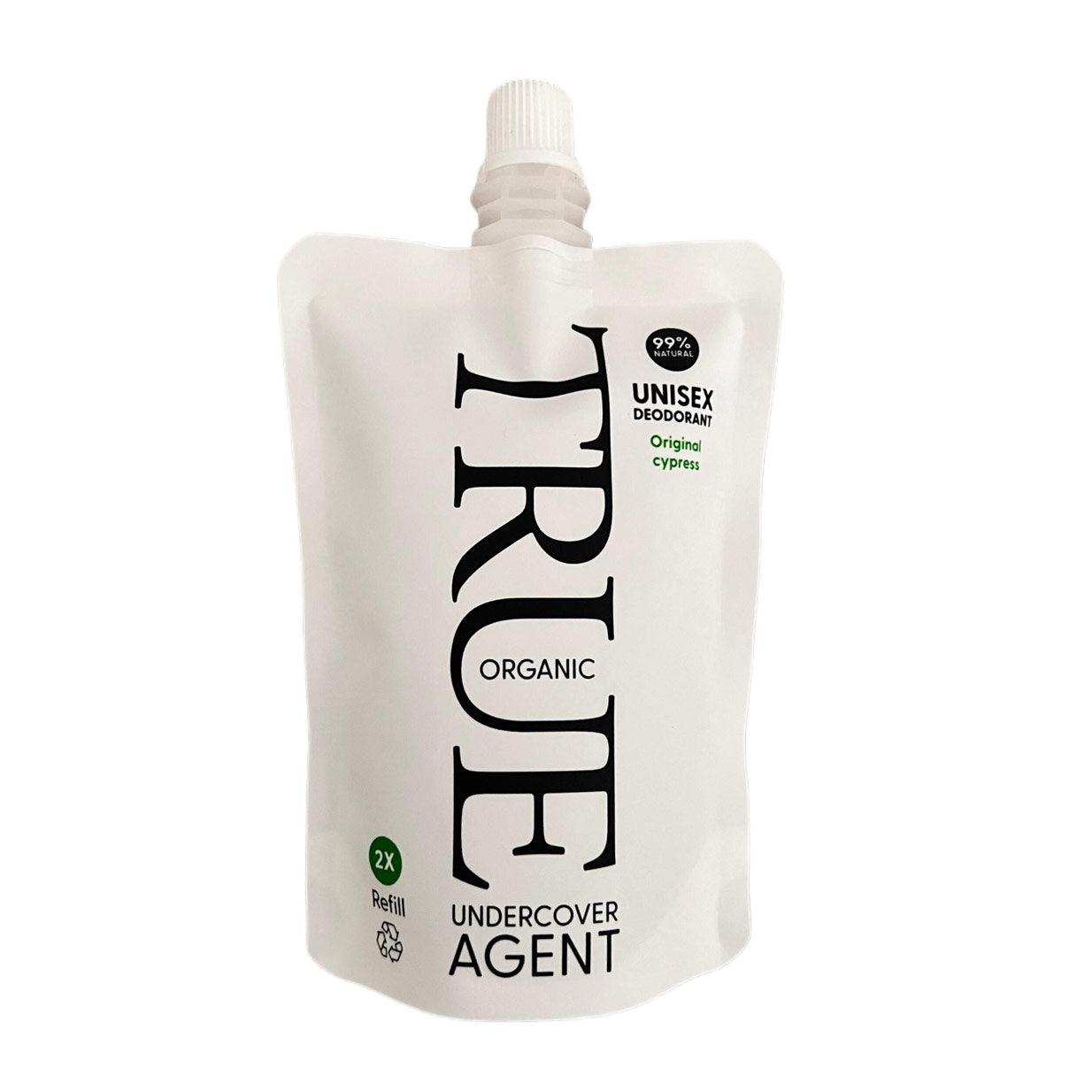 True Organic Undercover Agent Original Refill, 100ml