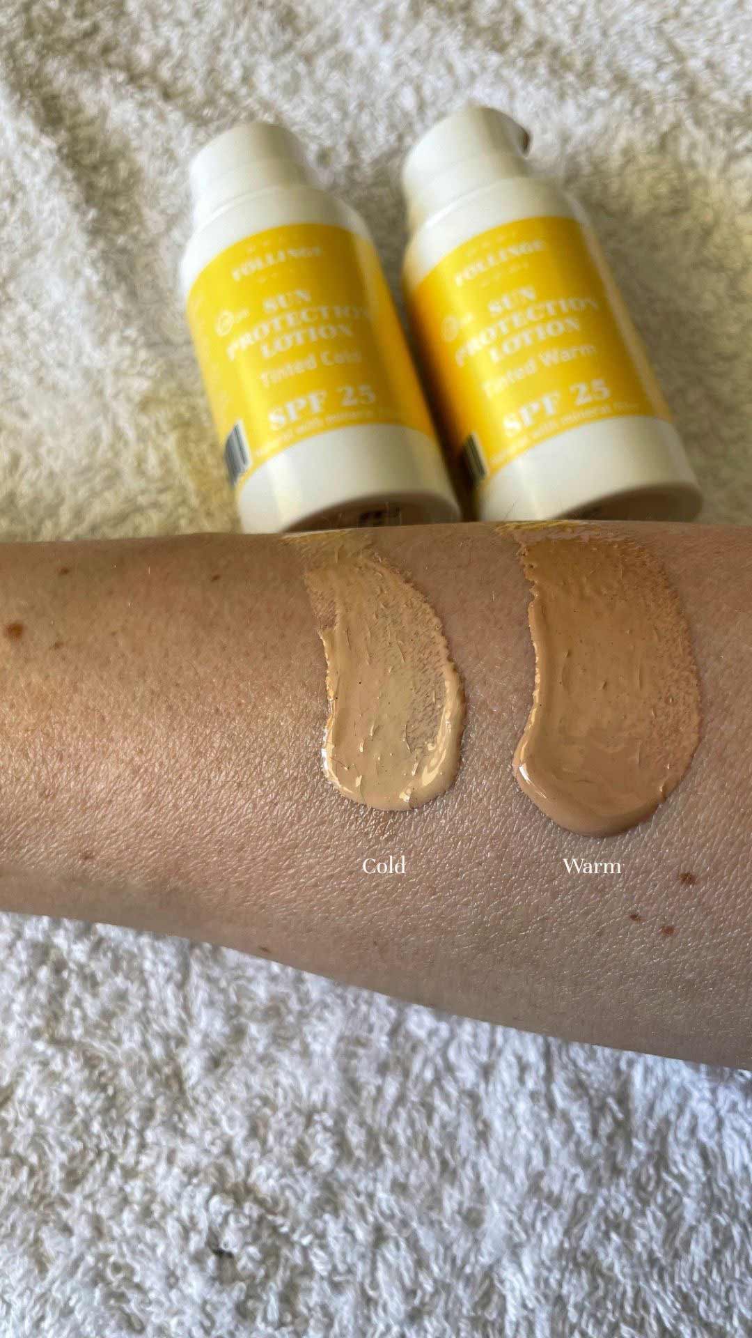 Föllinge Sun Protection Face Lotion Tinted SPF 25, Cold 30 ml