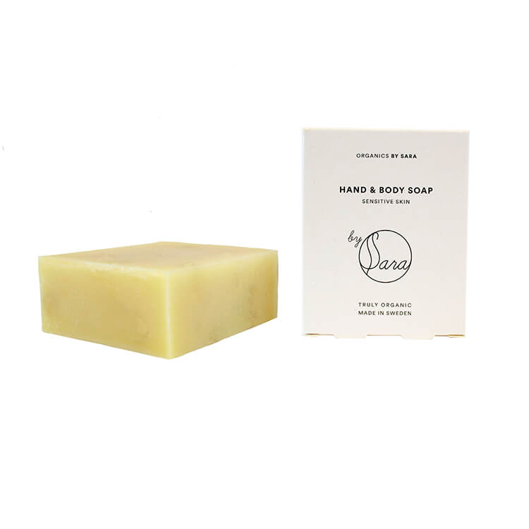 Organic by Sara Hand &amp; Body soap sensitive skin