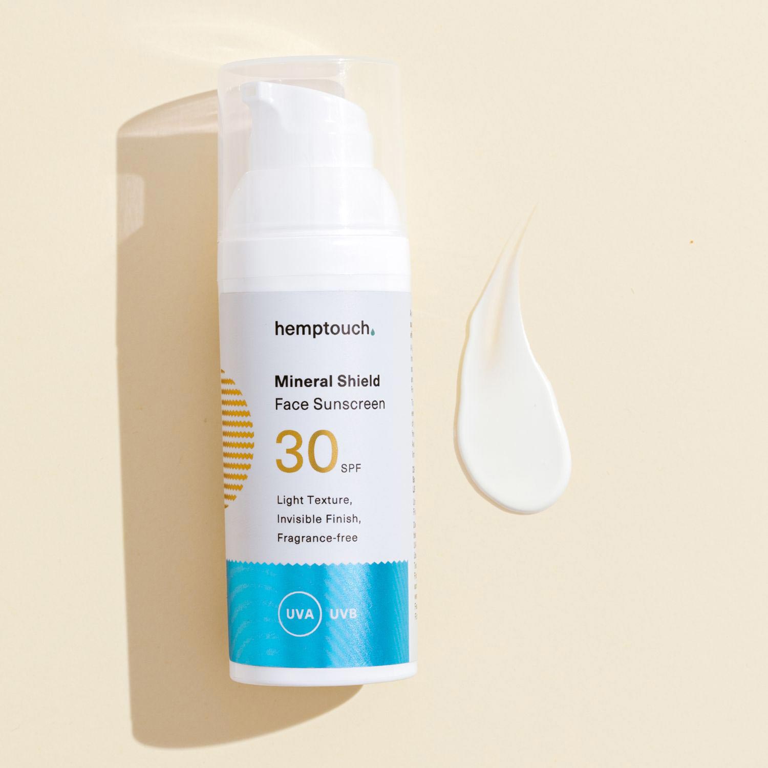 Hemptouch Mineral Shield Face Sunscreen SPF 30, 50 ml
