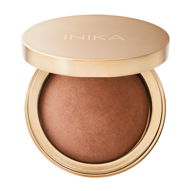 Inika-Baked-Mineral-Bronzer-Sunbeam-open-by-Inika-Organic