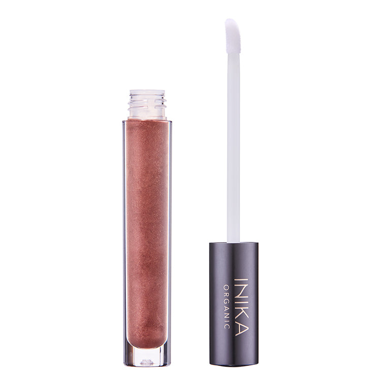 Inika-Lip-Gloss-Cinnamon-front-lid-off-by-Inika-Organic