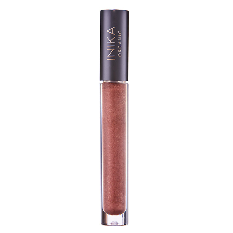 Inika-Lip-Gloss-Cinnamon-front-lid-on-by-Inika-Organic