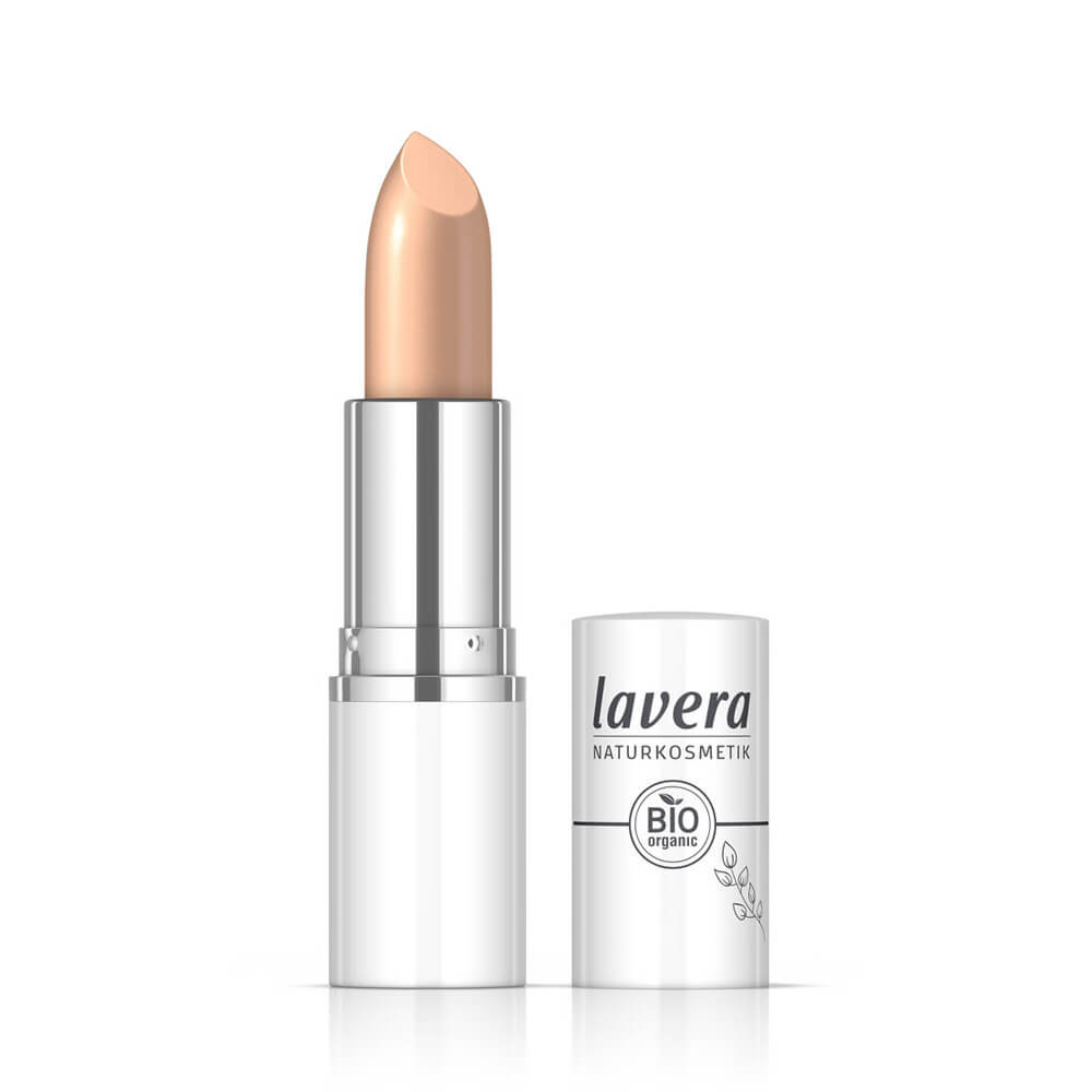 Lavera Cream Glow Lipstick Peachy Nude 04