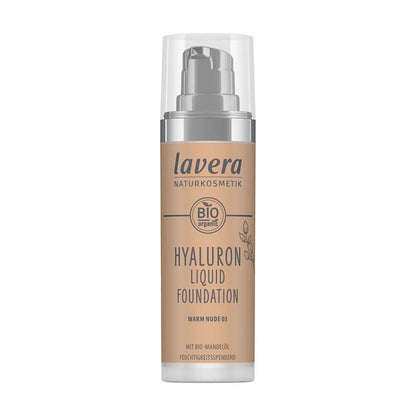 Lavera Hyaluron Liquid Foundation - Warm Nude 03