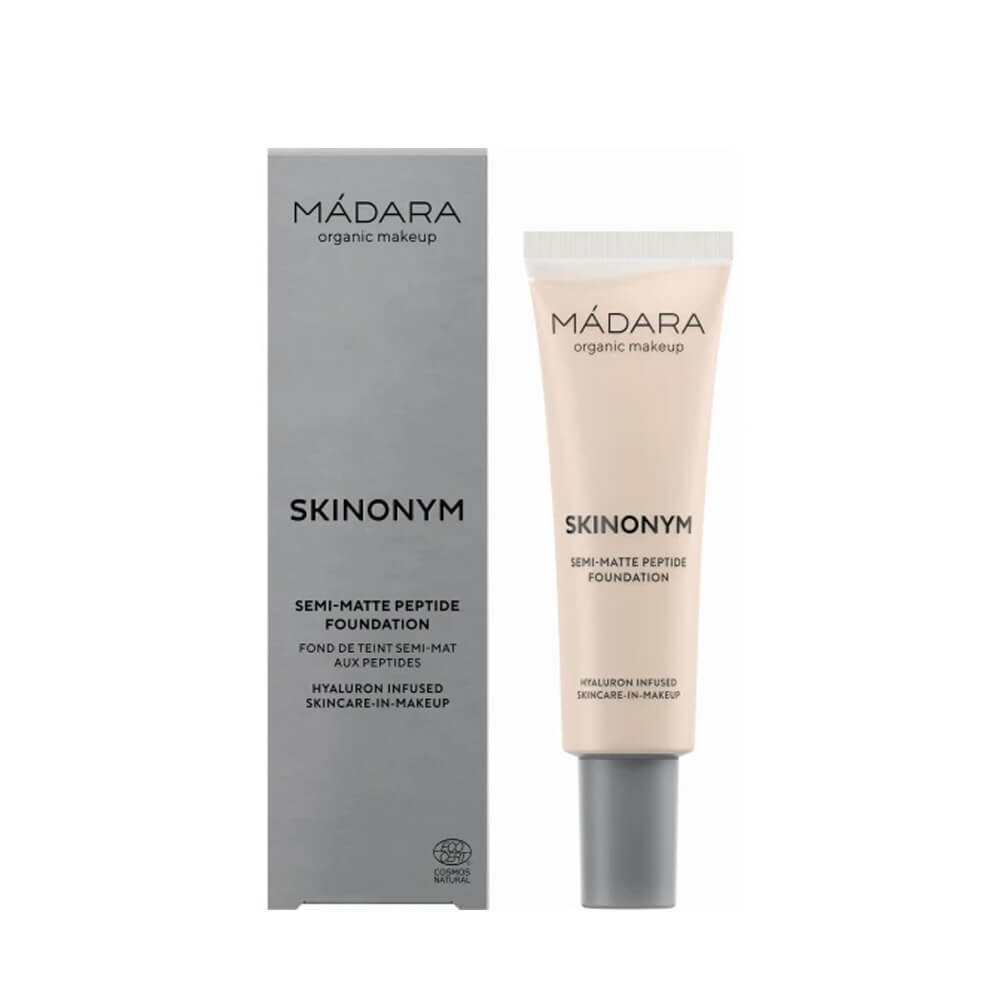 Madara SKINONYM Semi-Matte Peptide Foundation, 10 PORCELAIN