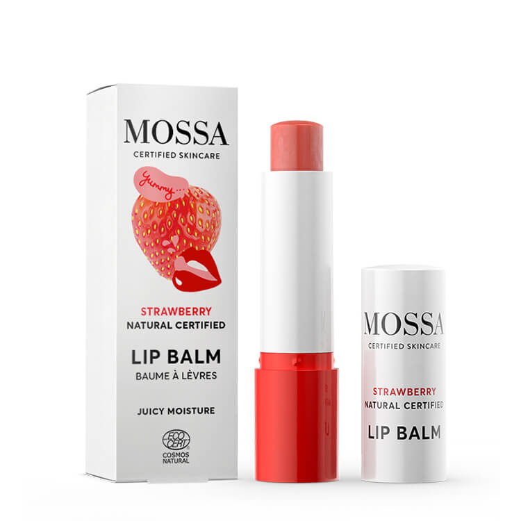 Mossa Strawberry Lip Balm