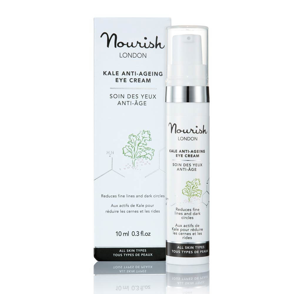 Nourish London Kale Anti-Ageing Eye Cream, 10ml