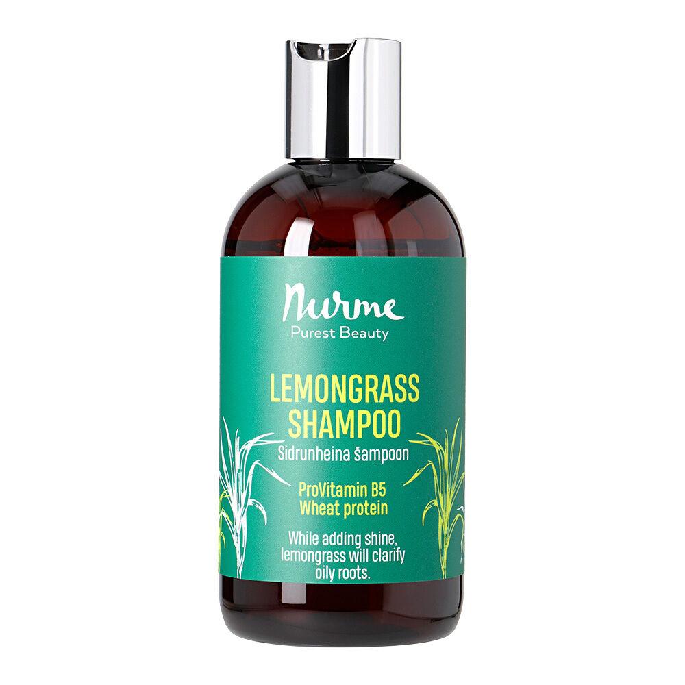 Nurme Lemongrass Shampoo Pro Vit B5 &amp; Wheat protein, 250 ml