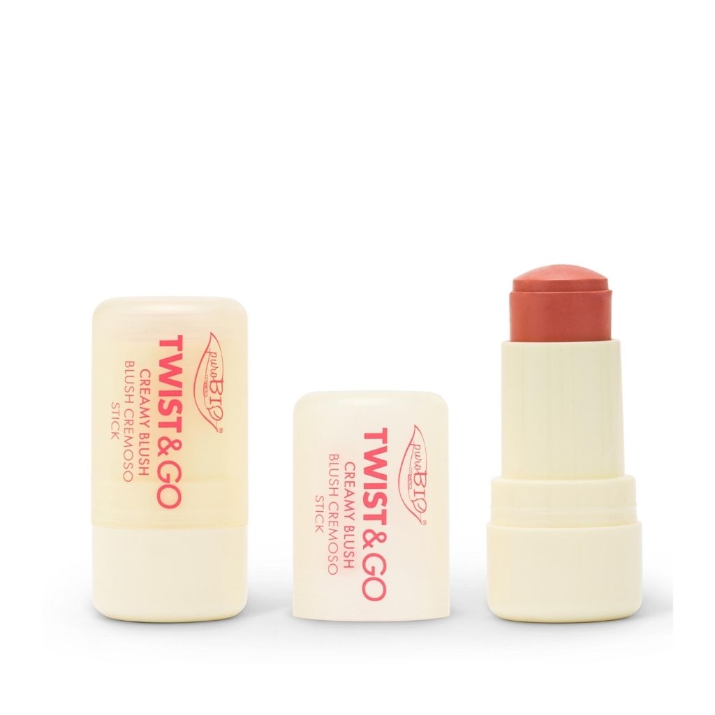 puroBIO TWIST &amp; GO Creamy Blush, 5g