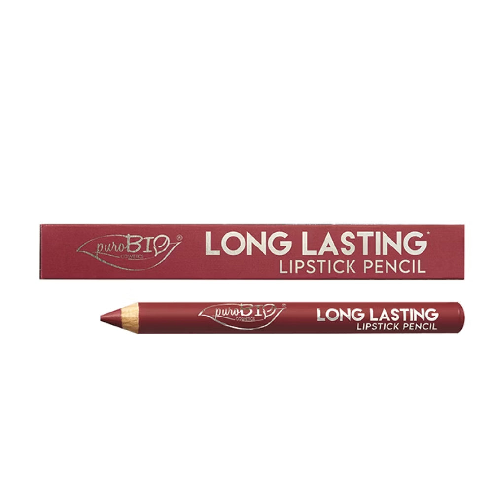 puroBIO Long Lasting Lipstick Pencil Kingsize, Raspberry 13L