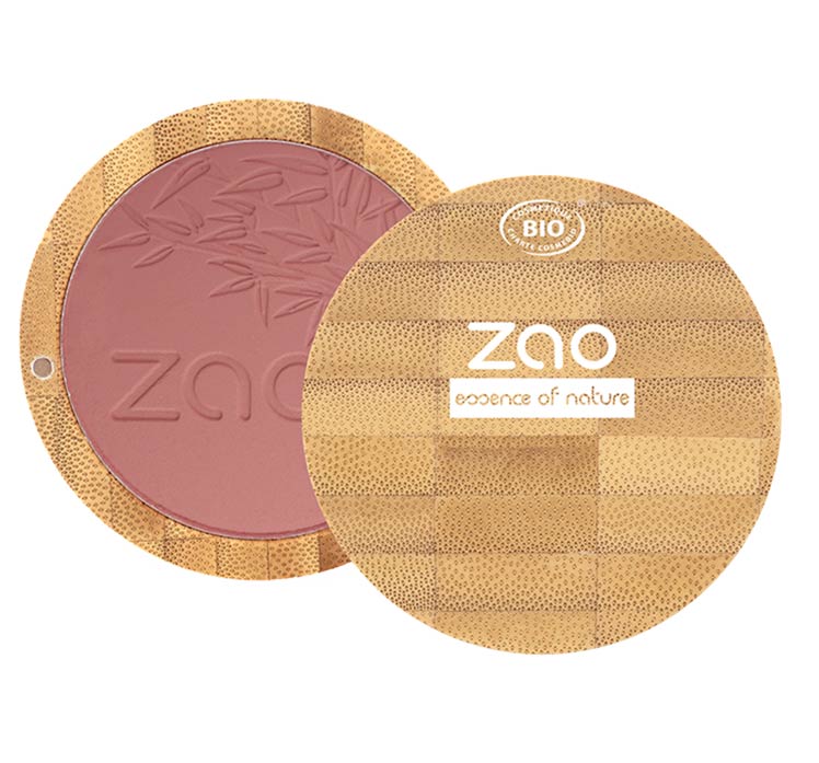 Zao Compact Blush, 322 Brown Pink