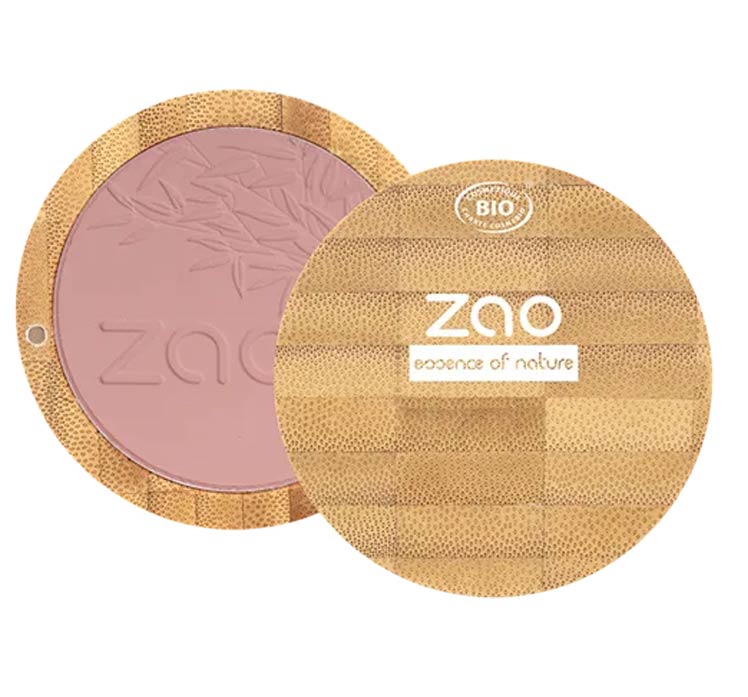 Zao Compact Blush, 323 Dark Purple