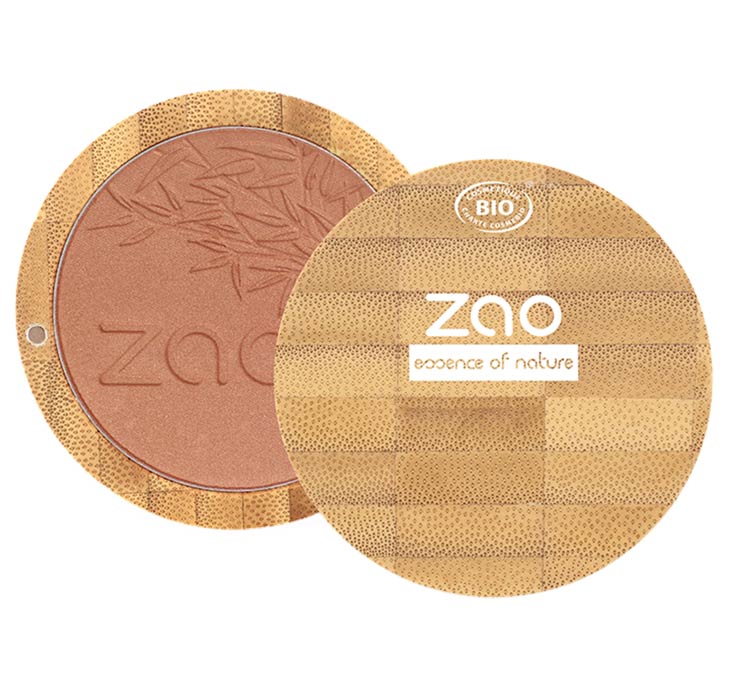 Zao Compact Blush, 325 Golden Coral