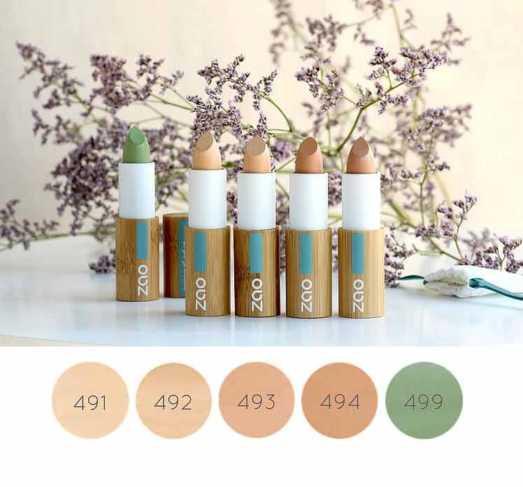 Zao Concealer, 499 Green anti red patches