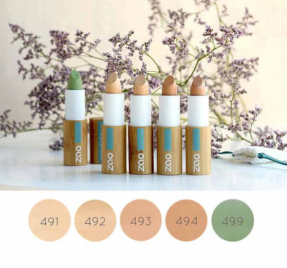 Zao Concealer, 499 Green anti red patches