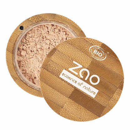 Zao Mineral Silk Powder, 501 Clear Beige