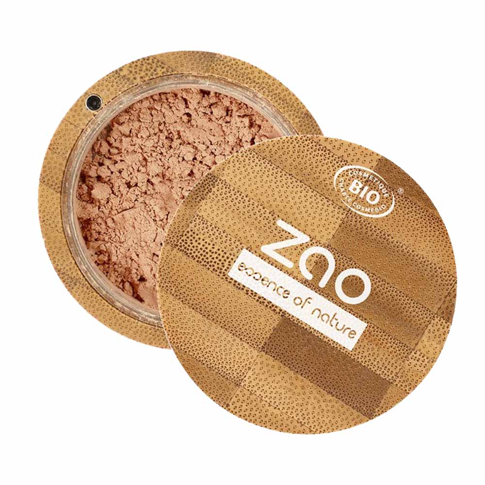 Zao Mineral Silk Powder, 505 Coffee Beige