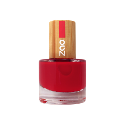 ZAO Nail polish Carmin red, 8 ml