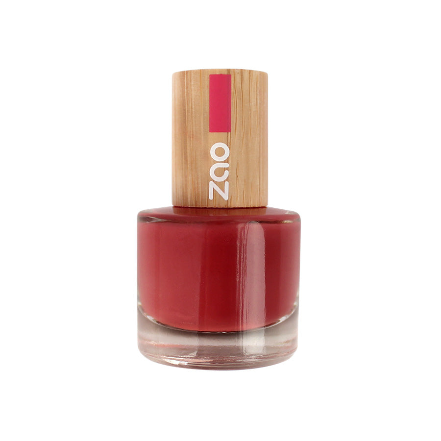 ZAO Nail polish Tuscan red