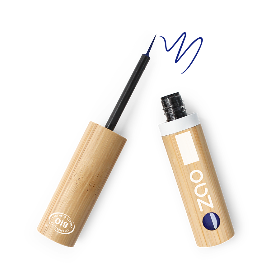 Zao Eyeliner Brush,  072 Electric Blue
